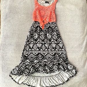 Boho pattern dress